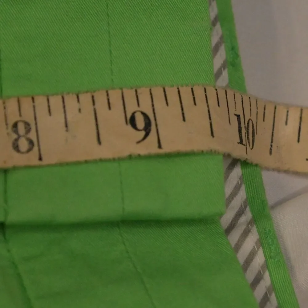 J Crew Womens 10 35x3 Green Broken-In Cotton‎ Chino Shorts - Picture 5 of 6